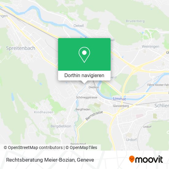 Rechtsberatung Meier-Bozian Karte