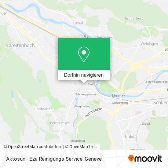 Aktosun - Eza Reinigungs-Service Karte