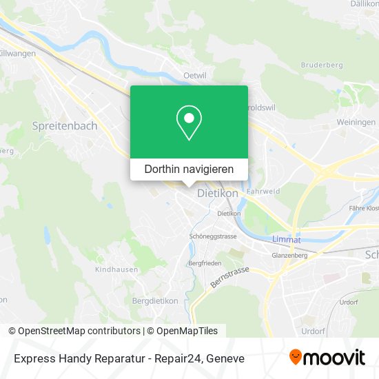 Express Handy Reparatur - Repair24 Karte