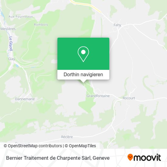 Bernier Traitement de Charpente Sàrl Karte