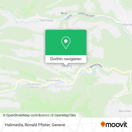 Halimedia, Ronald Pfister Karte