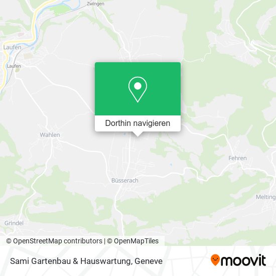 Sami Gartenbau & Hauswartung Karte