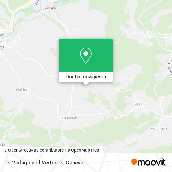 Is Verlags-und Vertriebs Karte