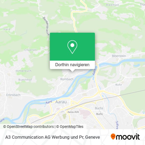 A3 Communication AG Werbung und Pr Karte