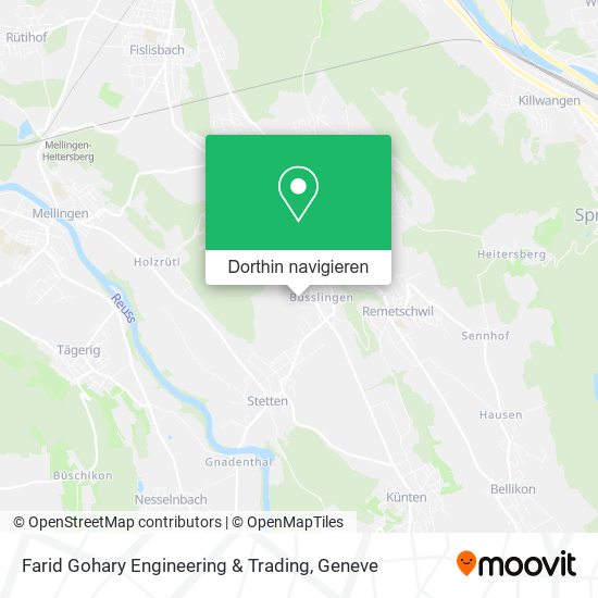 Farid Gohary Engineering & Trading Karte
