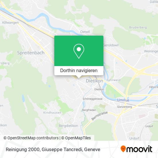 Reinigung 2000, Giuseppe Tancredi Karte