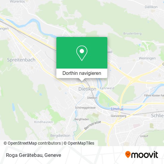 Roga Gerätebau Karte