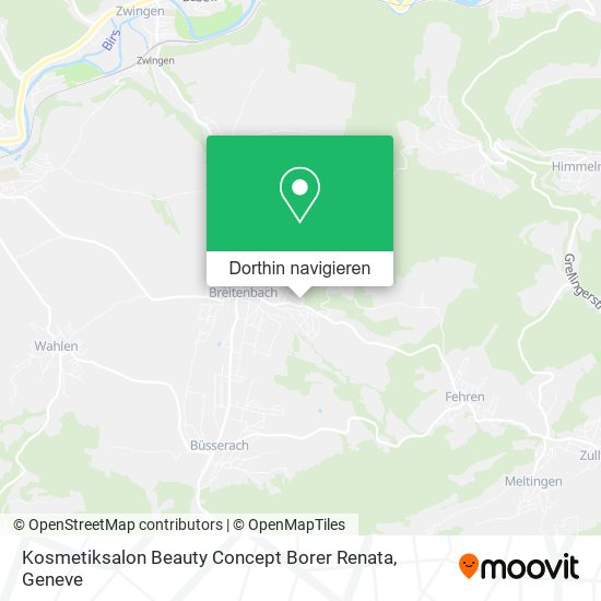 Kosmetiksalon Beauty Concept Borer Renata Karte