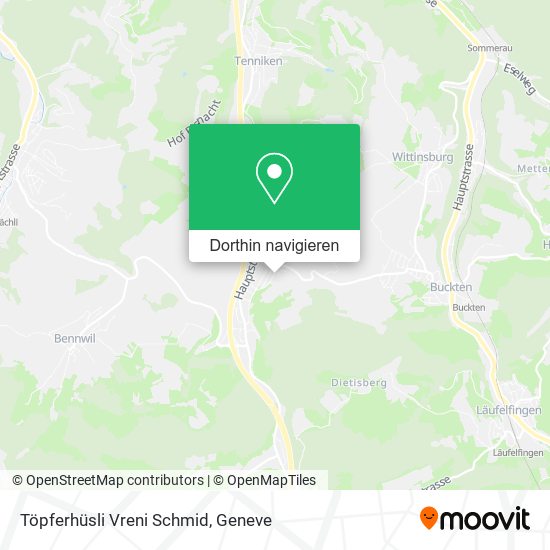 Töpferhüsli Vreni Schmid Karte