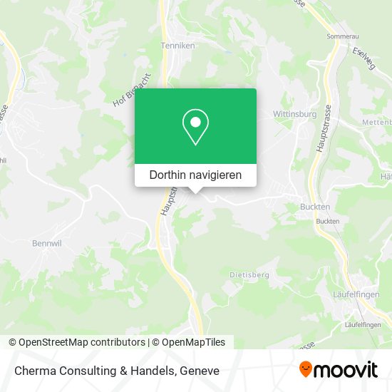 Cherma Consulting & Handels Karte