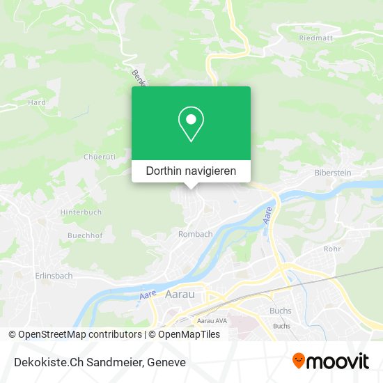 Dekokiste.Ch Sandmeier Karte