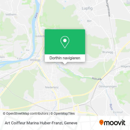 Art Coiffeur Marina Huber-Franzi Karte