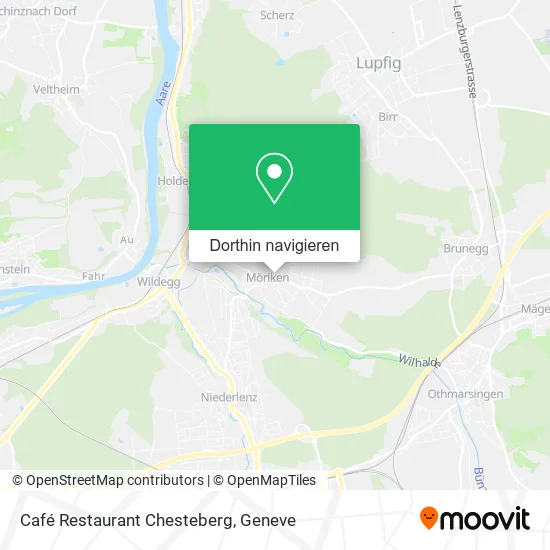 Café Restaurant Chesteberg Karte