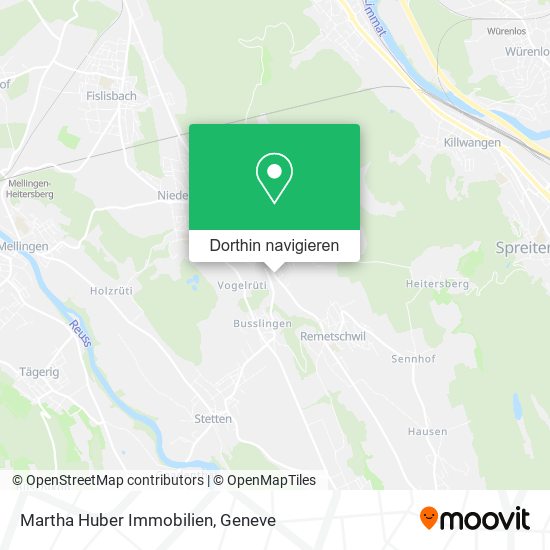 Martha Huber Immobilien Karte