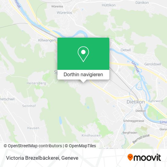 Victoria Brezelbäckerei Karte