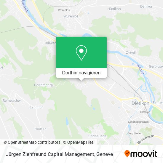 Jürgen Ziehfreund Capital Management Karte