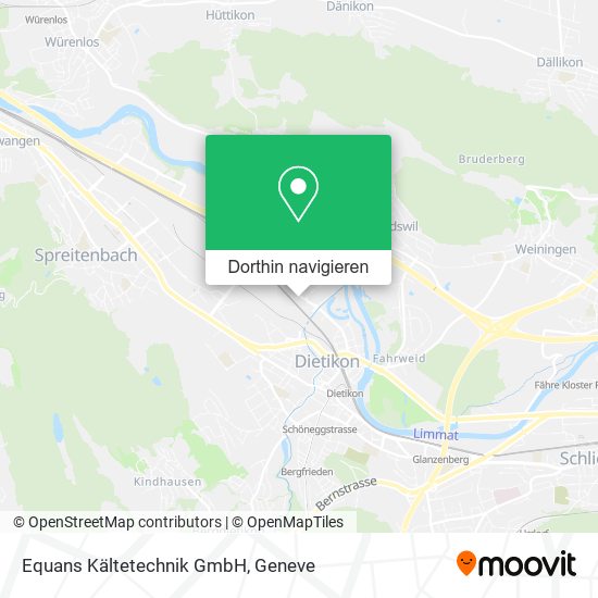 Equans Kältetechnik GmbH Karte