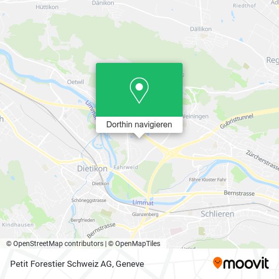 Petit Forestier Schweiz AG Karte