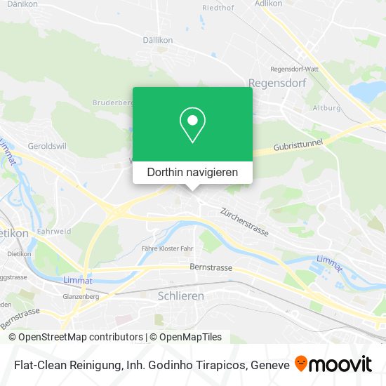 Flat-Clean Reinigung, Inh. Godinho Tirapicos Karte