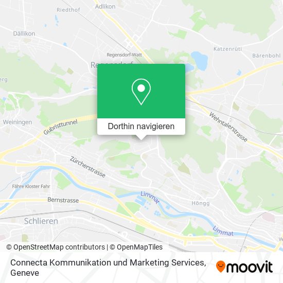 Connecta Kommunikation und Marketing Services Karte