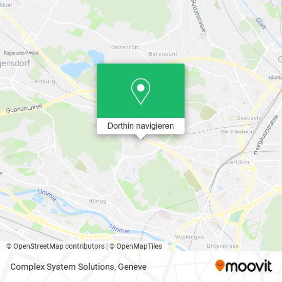 Complex System Solutions Karte