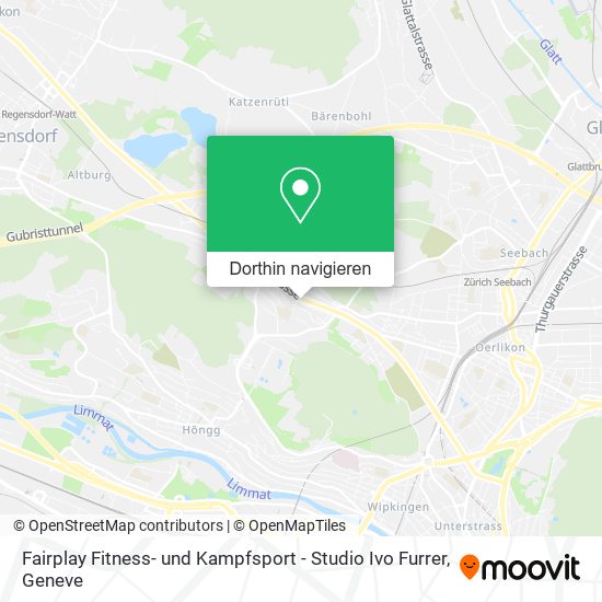 Fairplay Fitness- und Kampfsport - Studio Ivo Furrer Karte