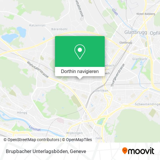 Brupbacher Unterlagsböden Karte