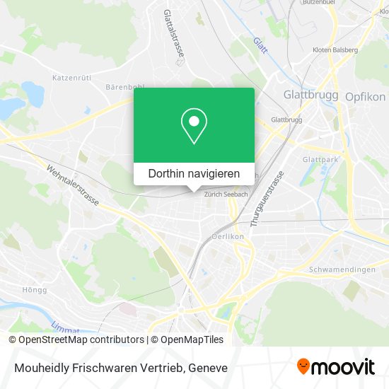 Mouheidly Frischwaren Vertrieb Karte