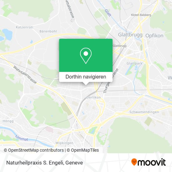 Naturheilpraxis S. Engeli Karte