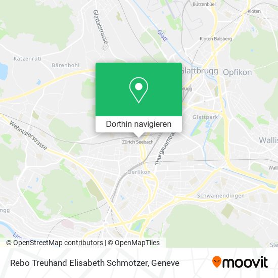 Rebo Treuhand Elisabeth Schmotzer Karte