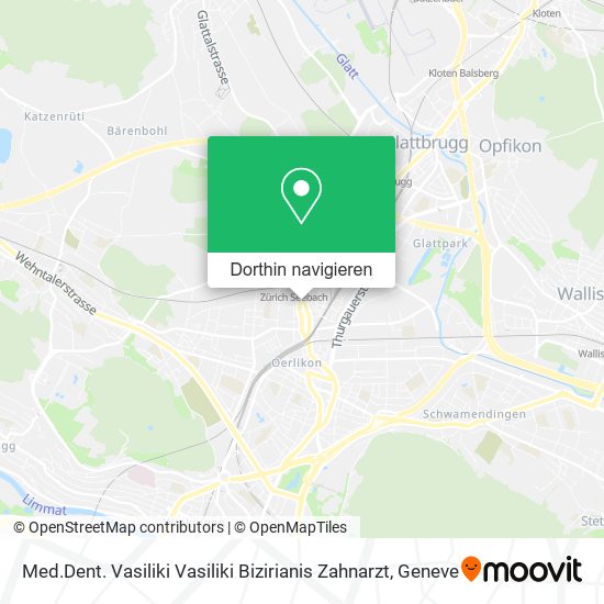 Med.Dent. Vasiliki Vasiliki Bizirianis Zahnarzt Karte
