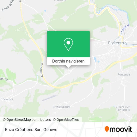 Enzo Créations Sàrl Karte
