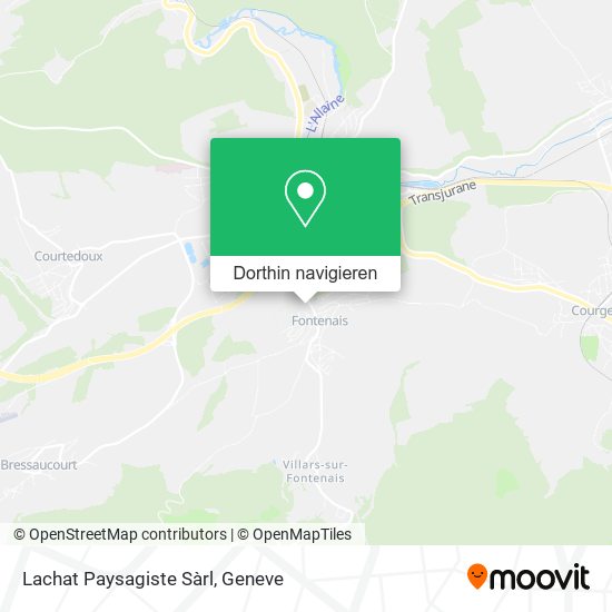 Lachat Paysagiste Sàrl Karte