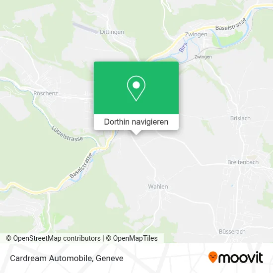 Cardream Automobile Karte