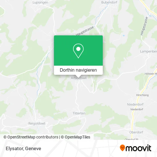 Elysator Karte