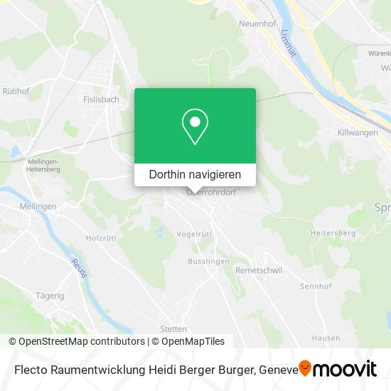 Flecto Raumentwicklung Heidi Berger Burger Karte