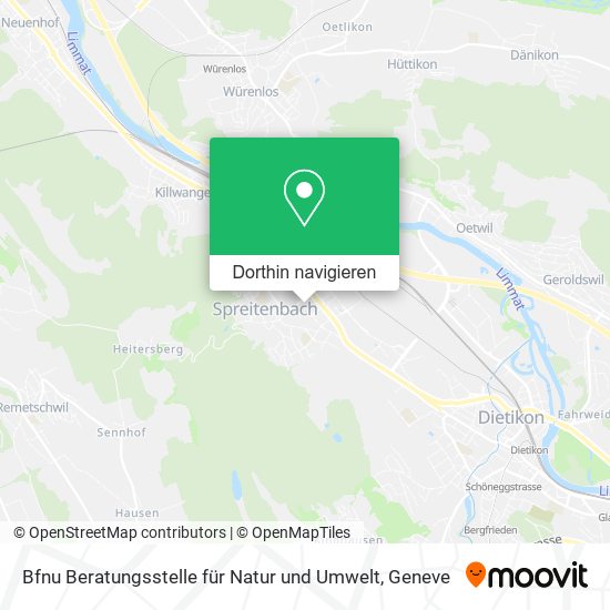 Bfnu Beratungsstelle für Natur und Umwelt Karte