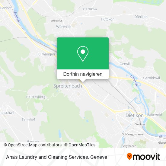 Ana's Laundry and Cleaning Services Karte