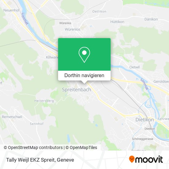Tally Weijl EKZ Spreit Karte