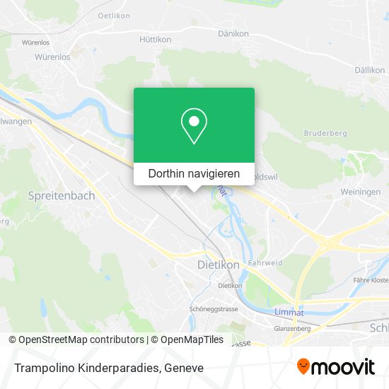 Trampolino Kinderparadies Karte