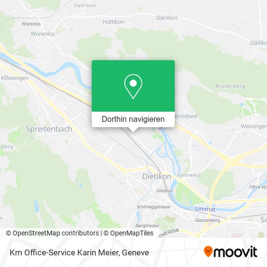 Km Office-Service Karin Meier Karte