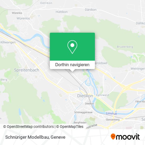 Schnüriger Modellbau Karte