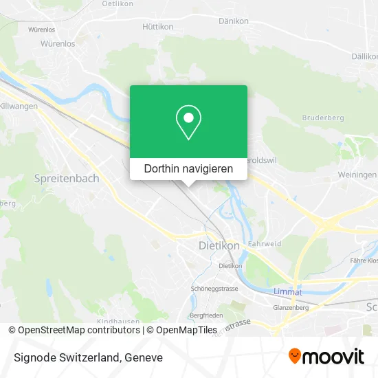 Signode Switzerland Karte