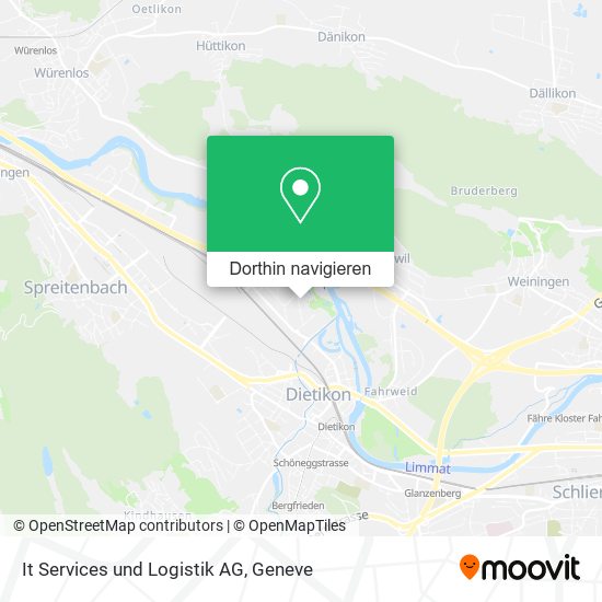 It Services und Logistik AG Karte