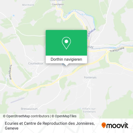 Ecuries et Centre de Reproduction des Jonnières Karte