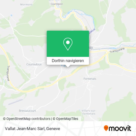 Vallat Jean-Marc Sàrl Karte