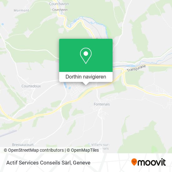 Actif Services Conseils Sàrl Karte