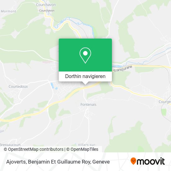Ajoverts, Benjamin Et Guillaume Roy Karte