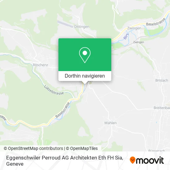 Eggenschwiler Perroud AG Architekten Eth FH Sia Karte