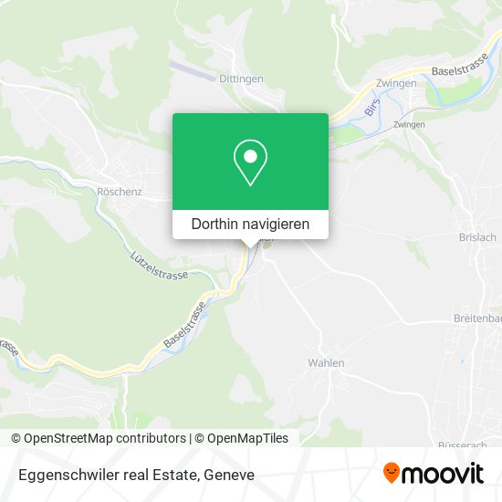 Eggenschwiler real Estate Karte